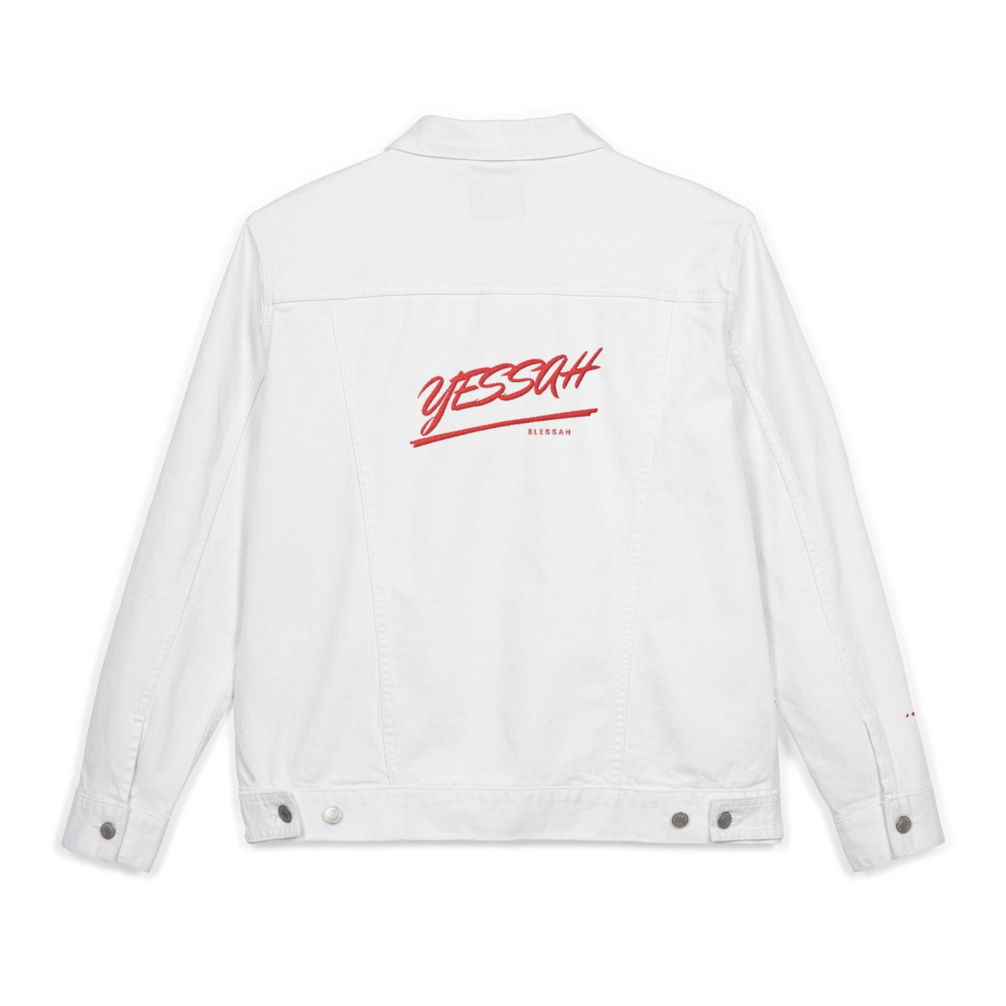 Yessah Blessah Embroidered Denim Jacket