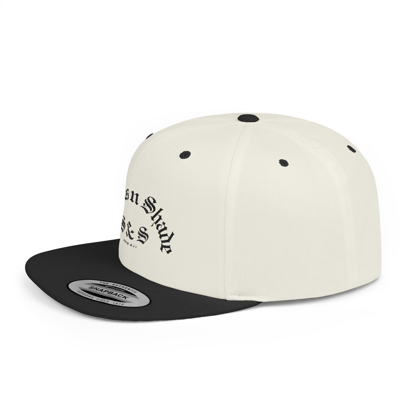 Old E S&S Embroidered Flat Bill Snapback Cap