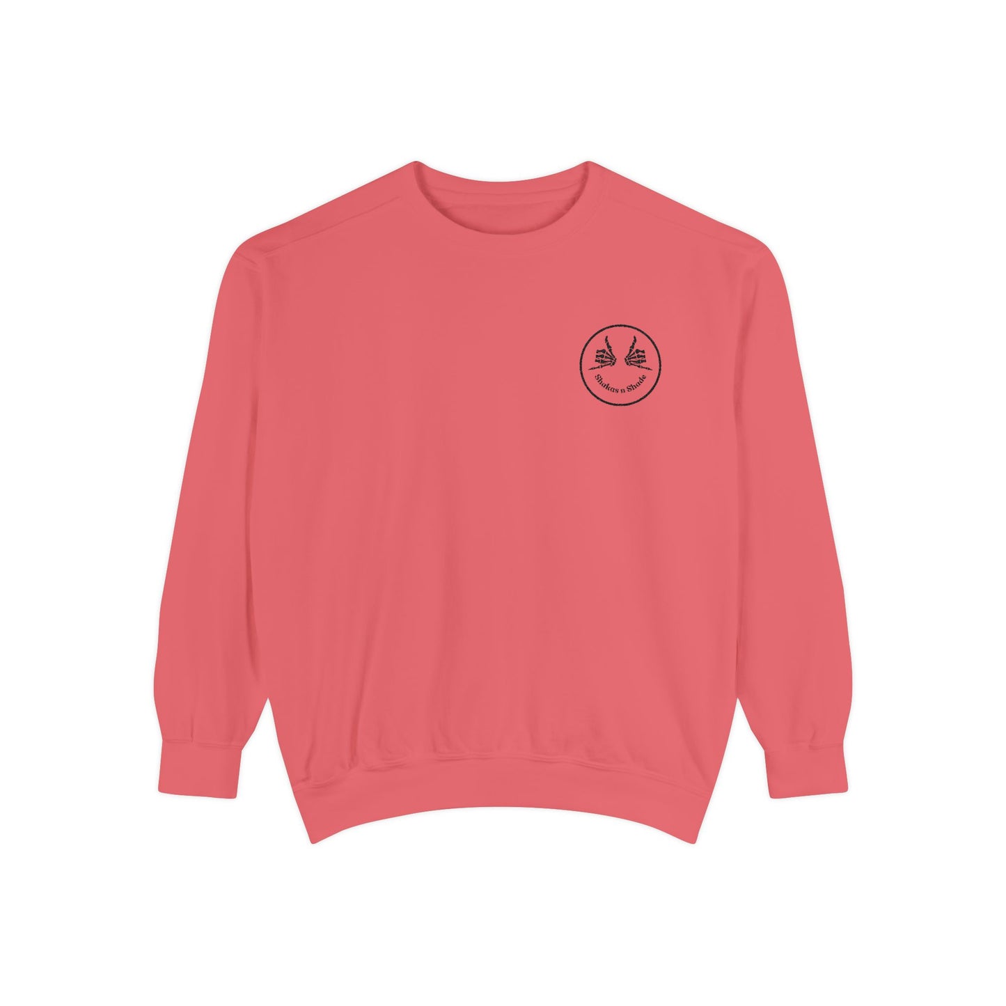 Shakas n Shade Embroidered Crew Neck Womens Sweatshirt