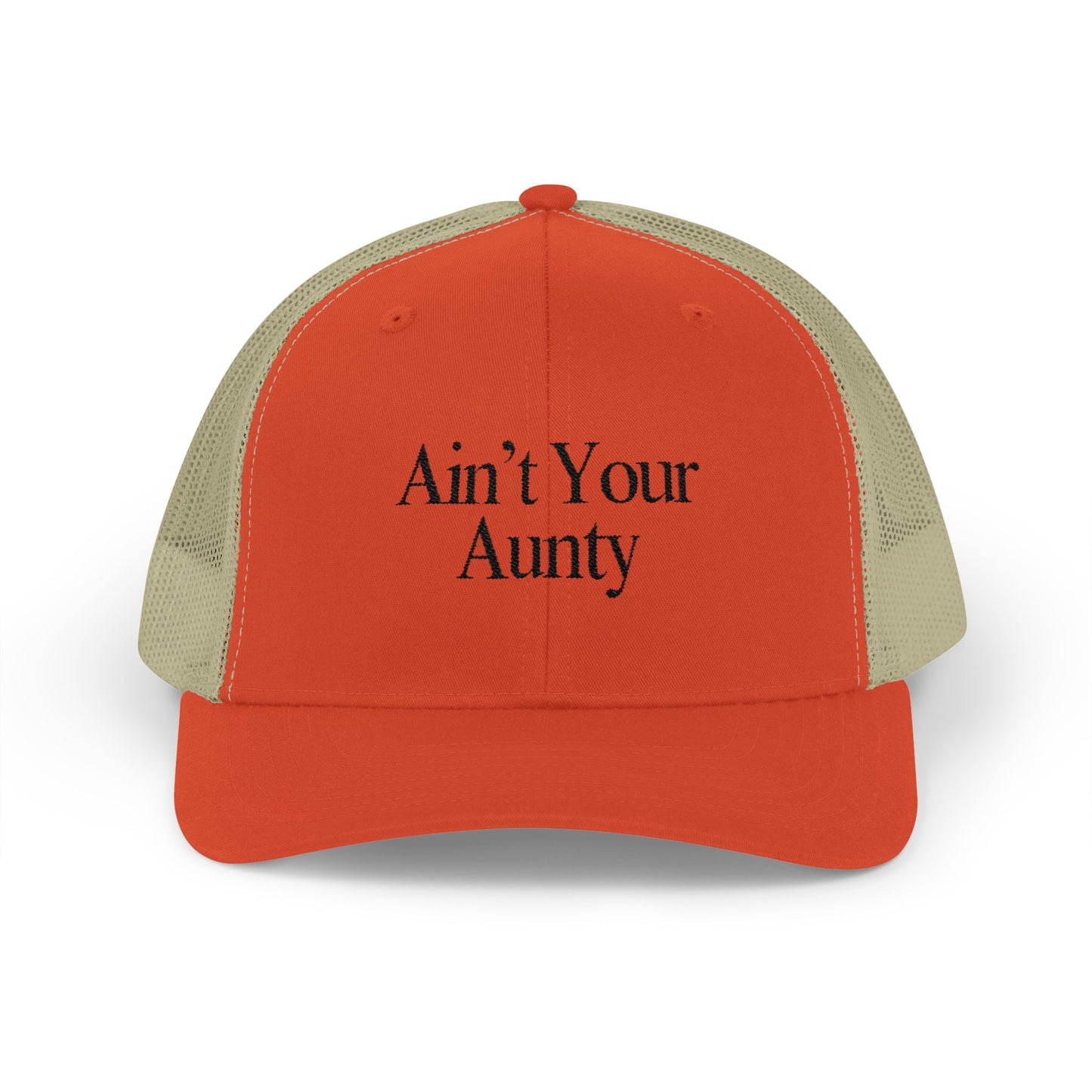 Ain't Your Aunty Snapback Trucker Cap