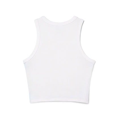 Hibiscus Shadows Women's Micro Rib Racer Tank Top