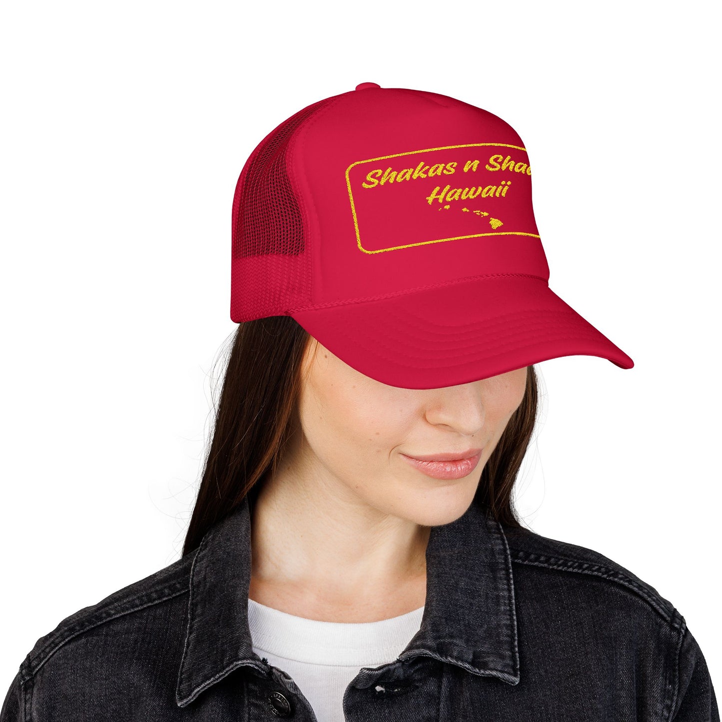 Shakas n Shade Outline Embroidered Foam Trucker Hat