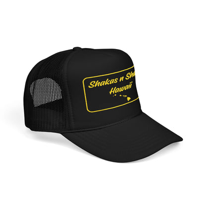 Shakas n Shade Outline Embroidered Foam Trucker Hat