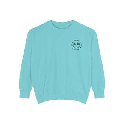 Shakas n Shade Embroidered Crew Neck Womens Sweatshirt