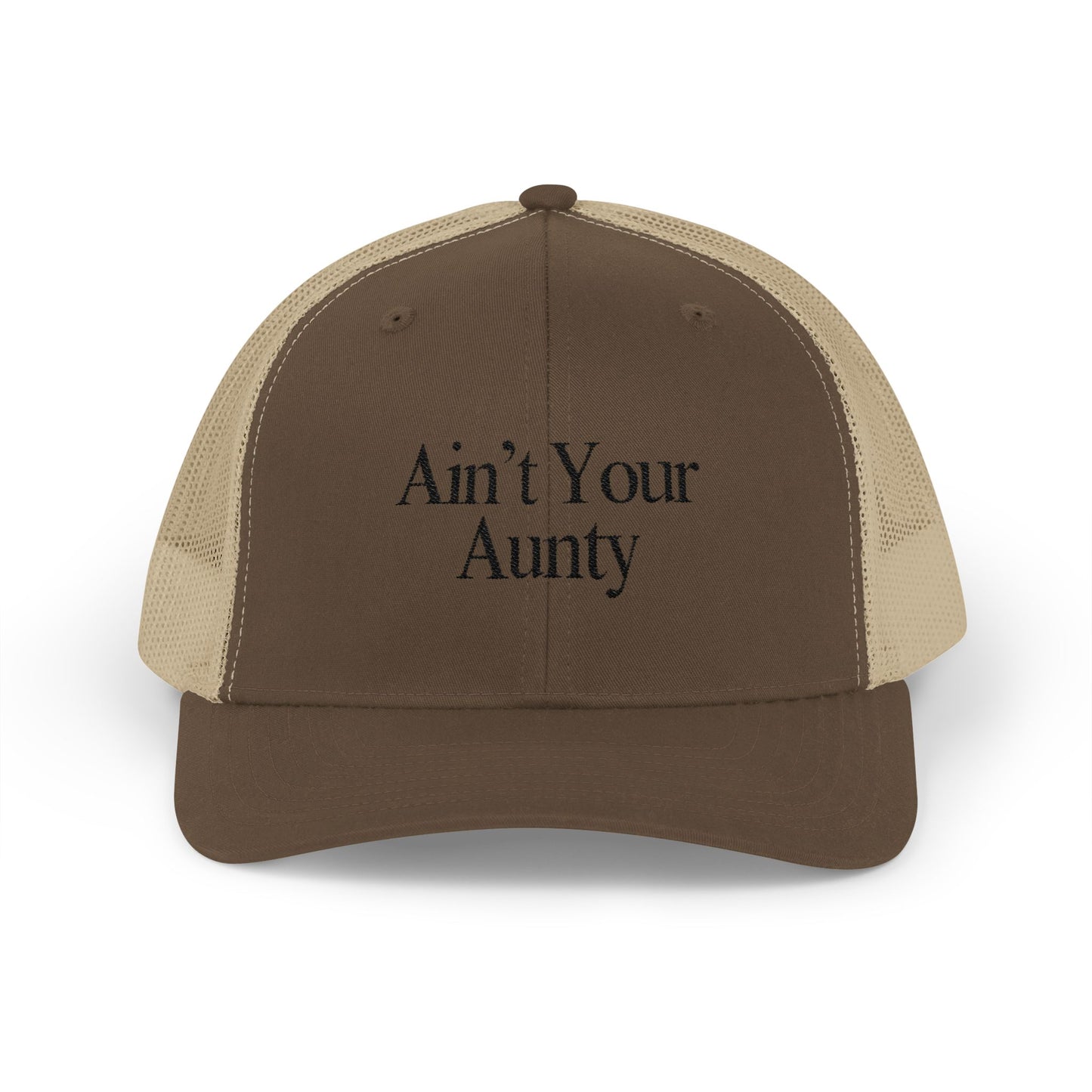 Ain't Your Aunty Snapback Trucker Cap