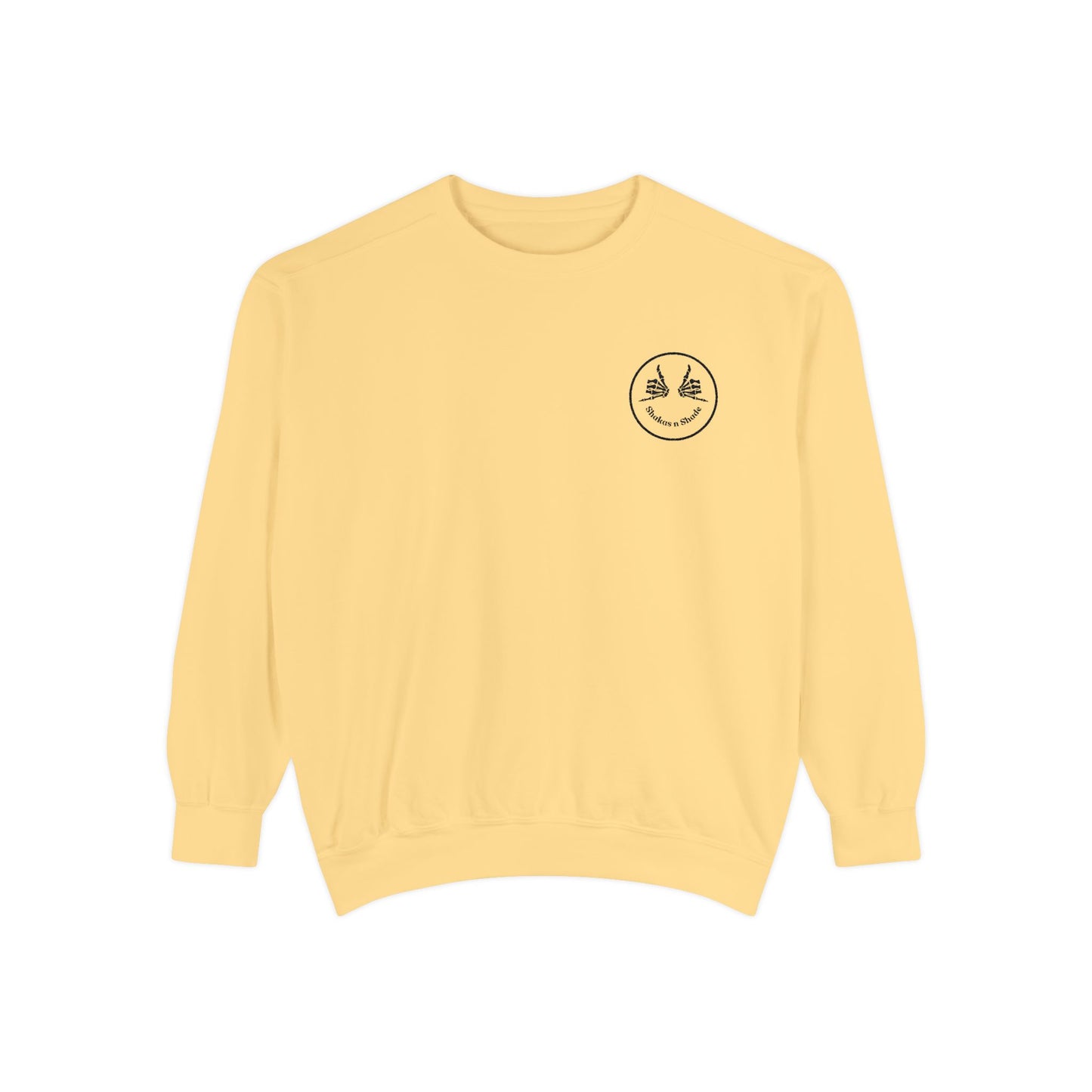 Shakas n Shade Embroidered Crew Neck Womens Sweatshirt