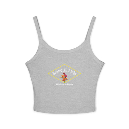 Rooted In Aloha Women's Spaghetti Strap Tank Top