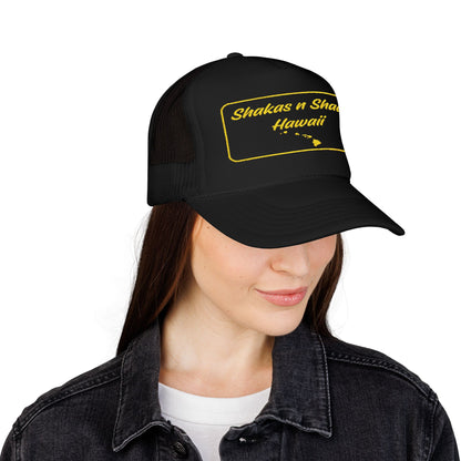 Shakas n Shade Outline Embroidered Foam Trucker Hat