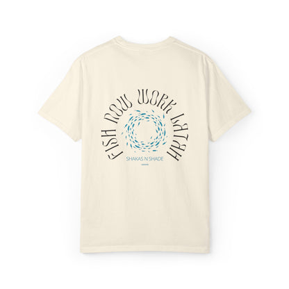 Fish Now Work Latah Mens T-Shirt