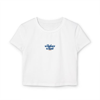 Retro Script Women's Baby Tee