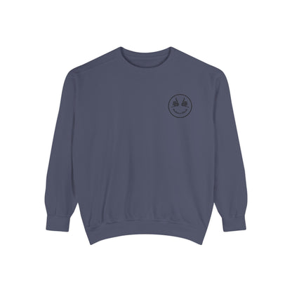 Shakas n Shade Embroidered Crew Neck Womens Sweatshirt
