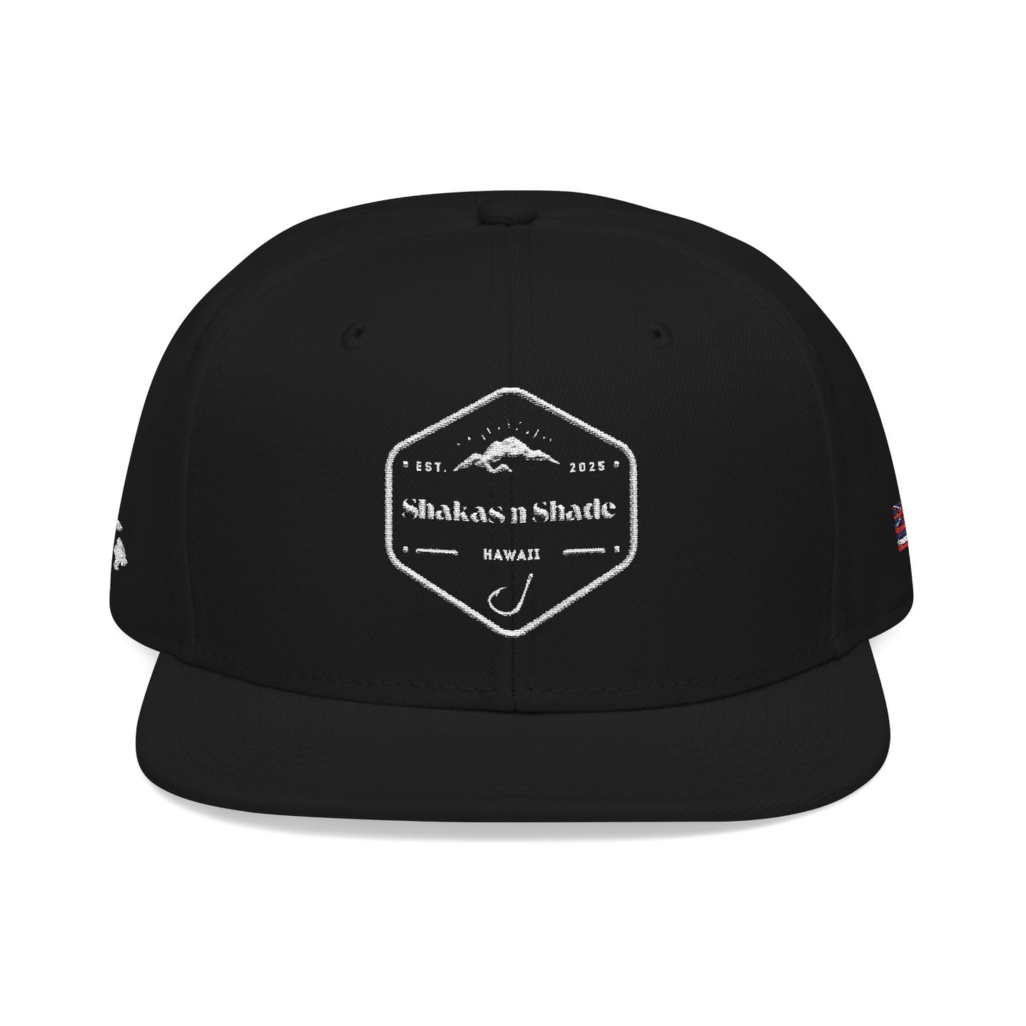 Shakas n Shade Patch Embroidered Snapback Hat
