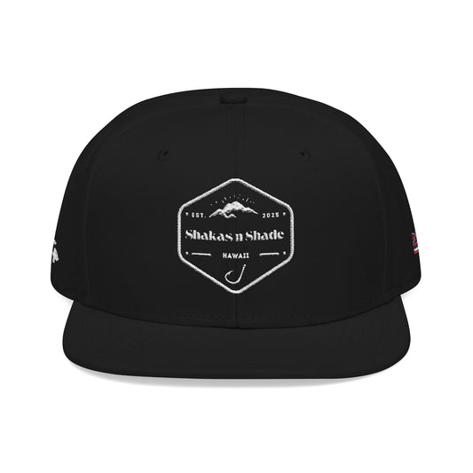 Shakas n Shade Patch Embroidered Snapback Hat