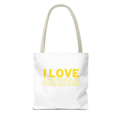 I Love Hawaii Tote Bag