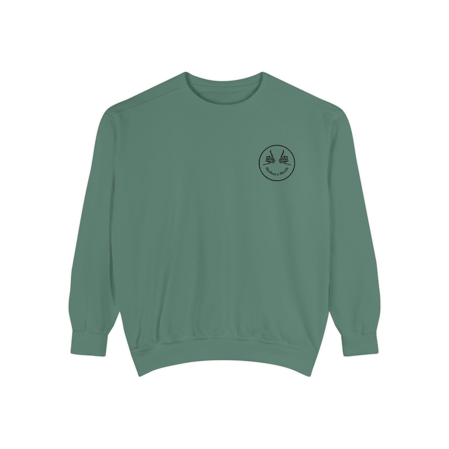 Shakas n Shade Embroidered Crew Neck Womens Sweatshirt