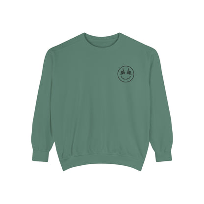 Shakas n Shade Embroidered Crew Neck Womens Sweatshirt