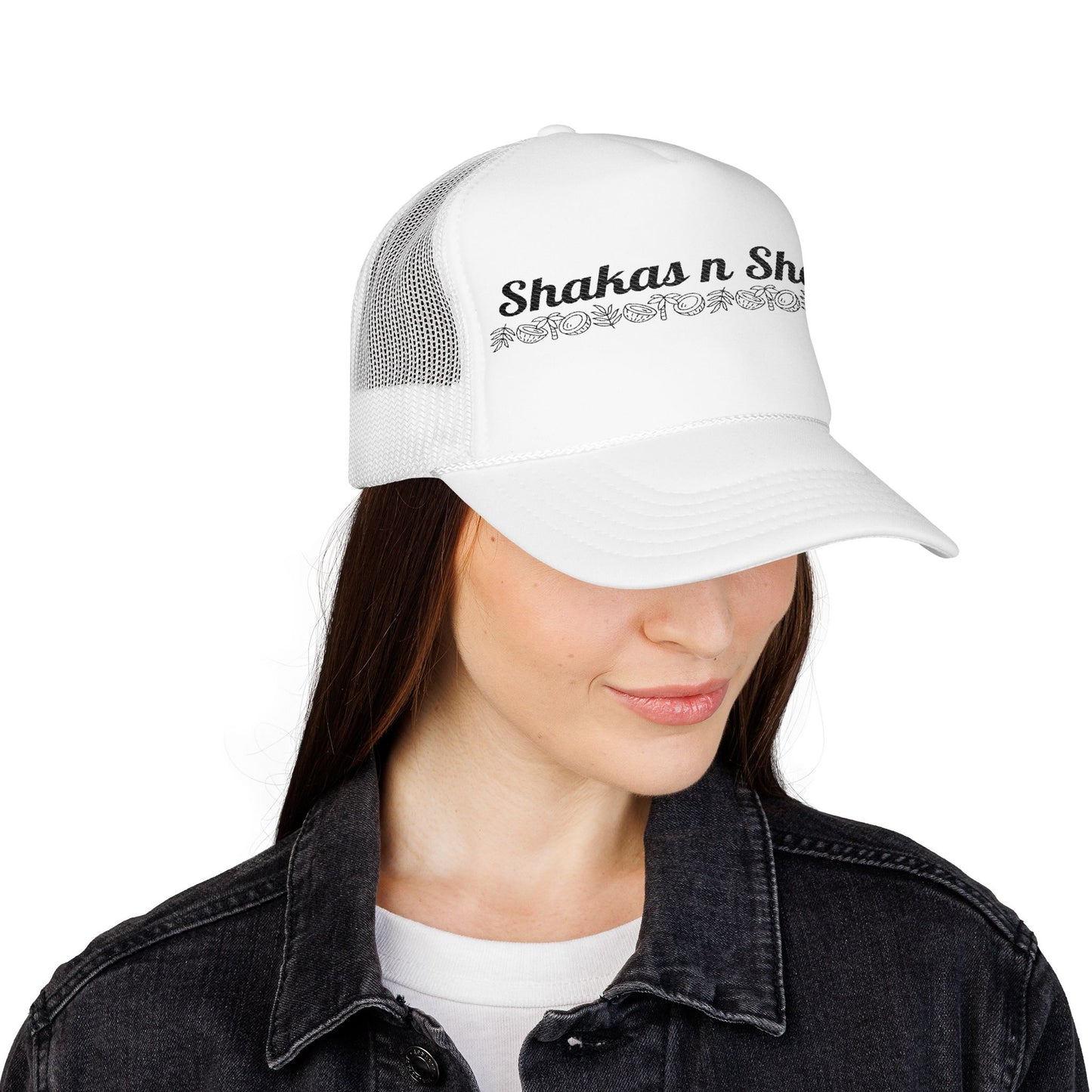 Shakas n Shade Tropical Embroidered Foam Trucker Hat