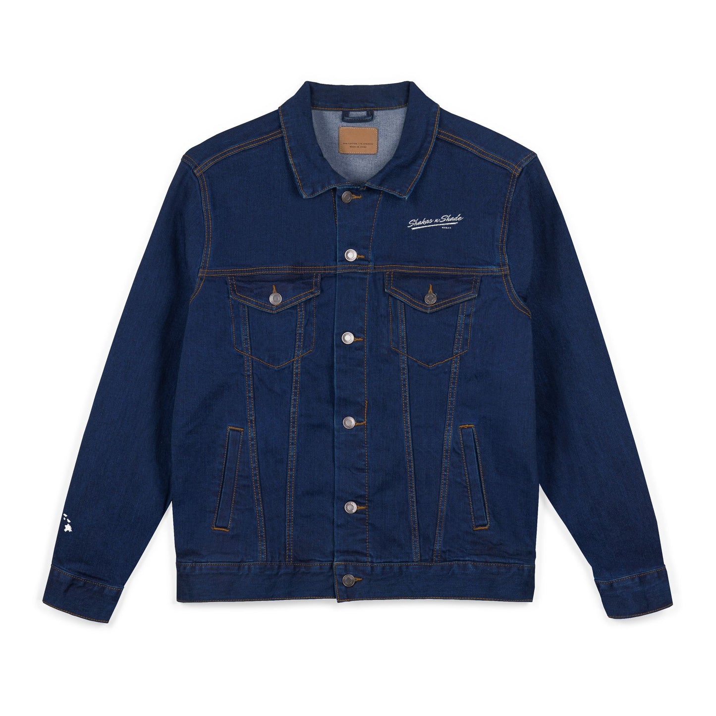 Yessah Blessah Embroidered Denim Jacket