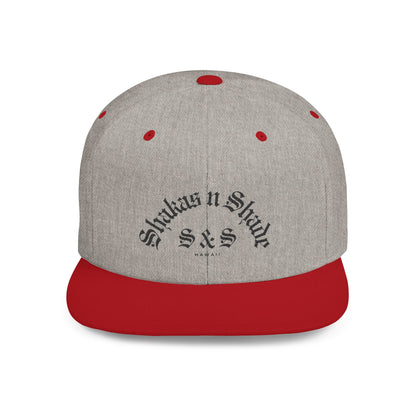 Old E S&S Embroidered Flat Bill Snapback Cap