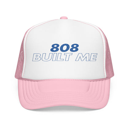 808 Built Me Embroidered Foam Trucker Hat