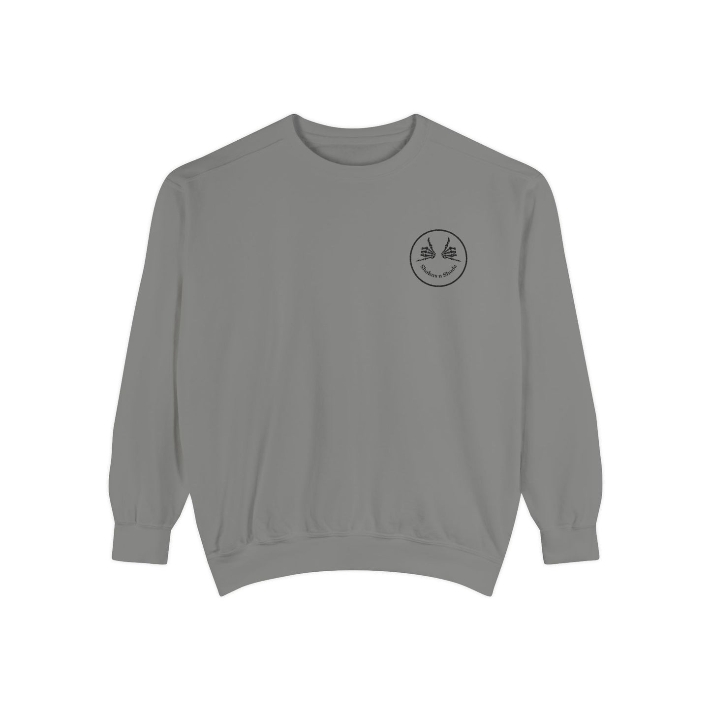 Shakas n Shade Embroidered Crew Neck Womens Sweatshirt