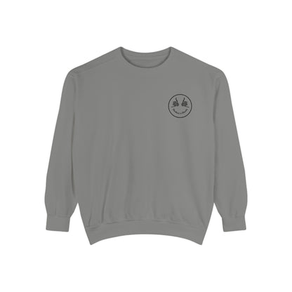 Shakas n Shade Embroidered Crew Neck Womens Sweatshirt