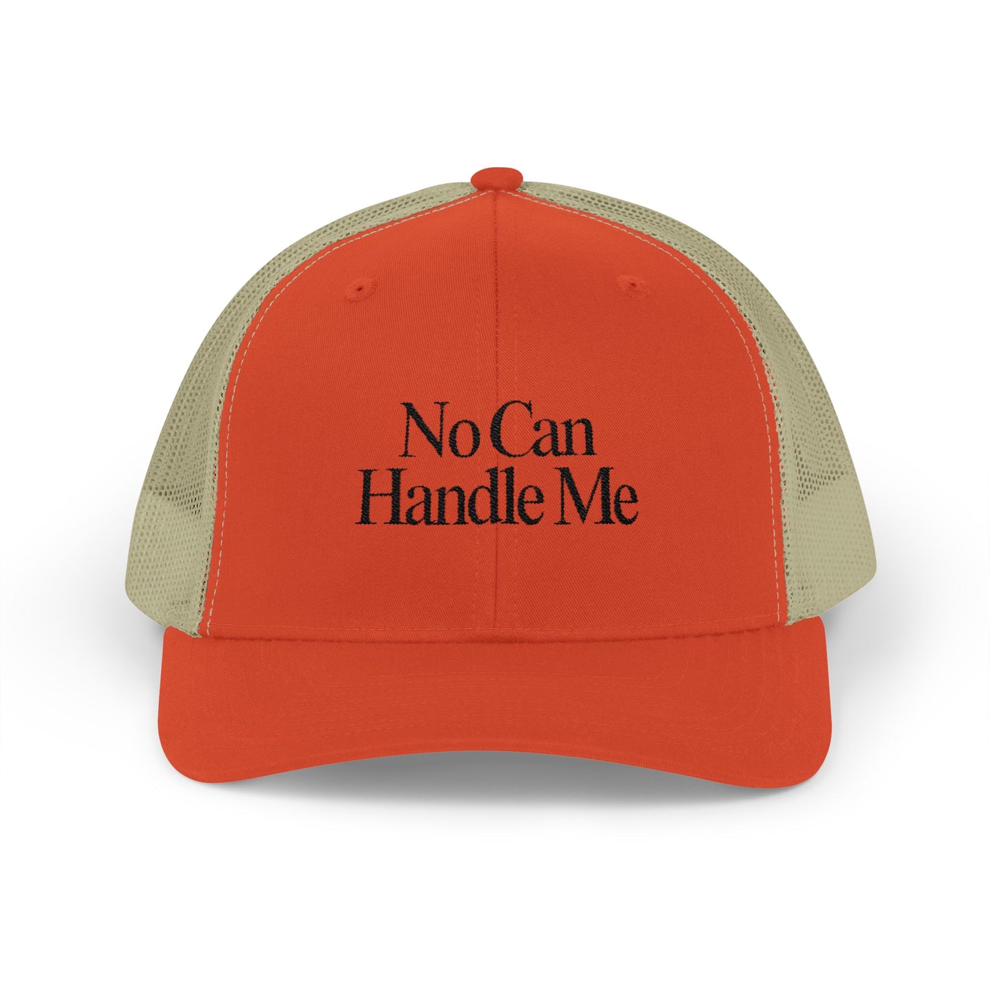 No Can Handle Me Snapback Trucker Cap