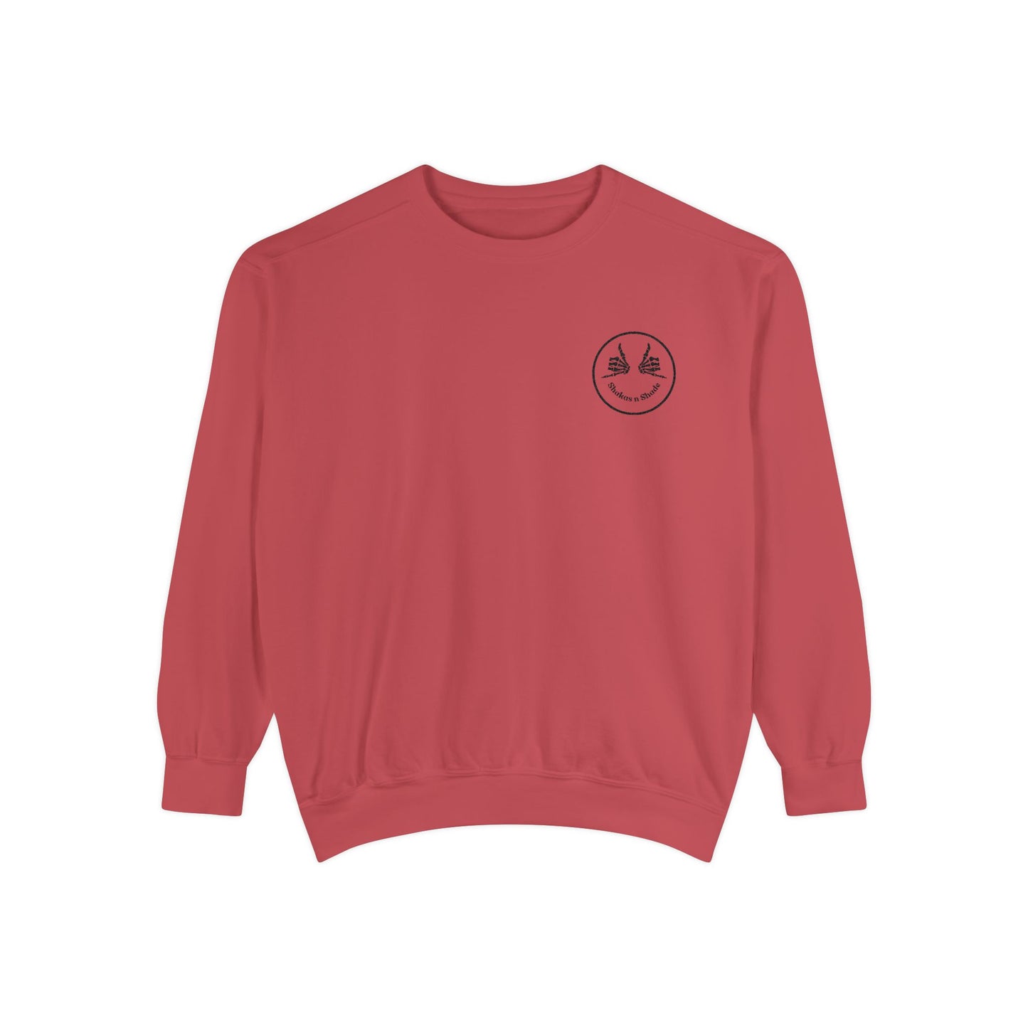 Shakas n Shade Embroidered Crew Neck Womens Sweatshirt