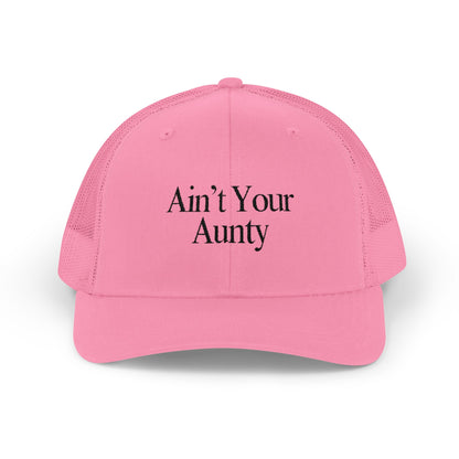 Ain't Your Aunty Snapback Trucker Cap