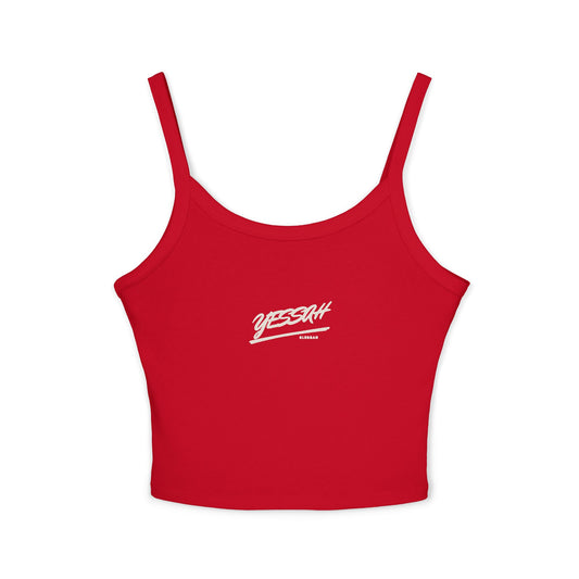 Yessah Blessah Women's Spaghetti Strap Tank Top