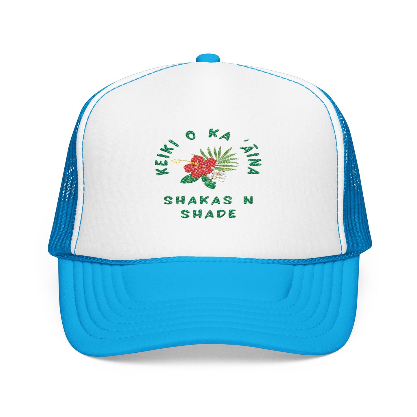 Keiki O Ka ʻĀina Embroidered Foam Trucker Hat