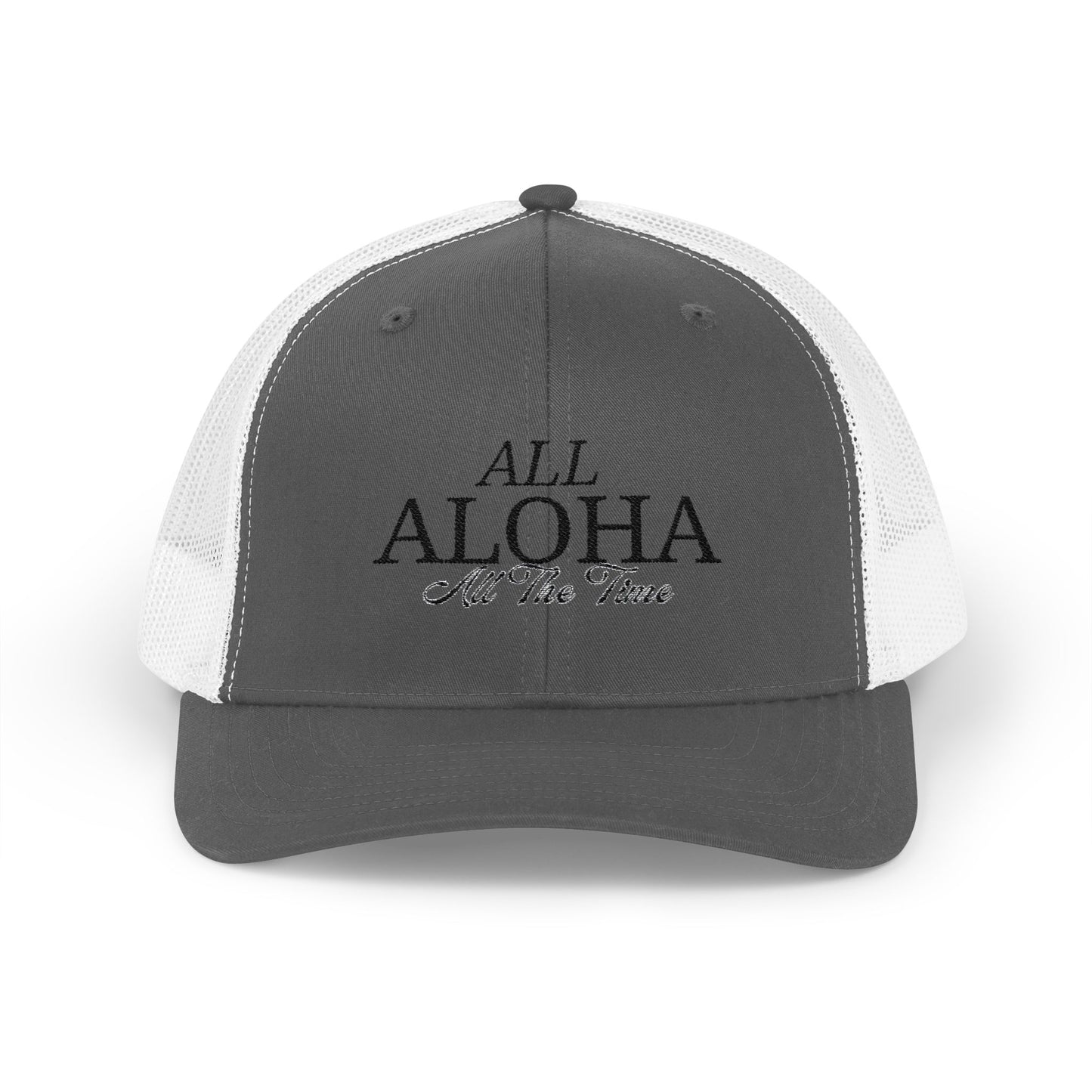 All Aloha All The Time Snapback Trucker Cap
