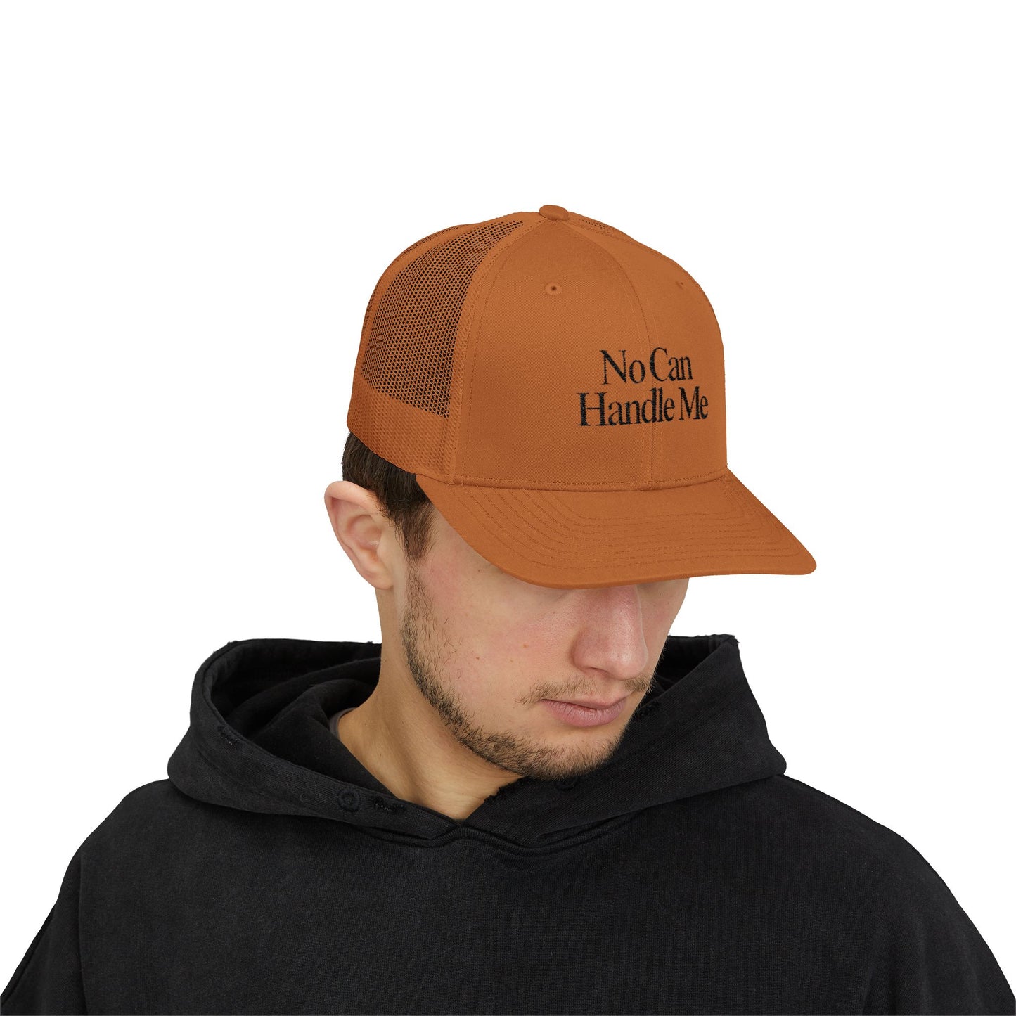 No Can Handle Me Snapback Trucker Cap
