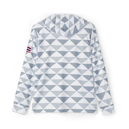 Lōkahi Triangles Hooded UPF 50+ Sun Shader Shirt