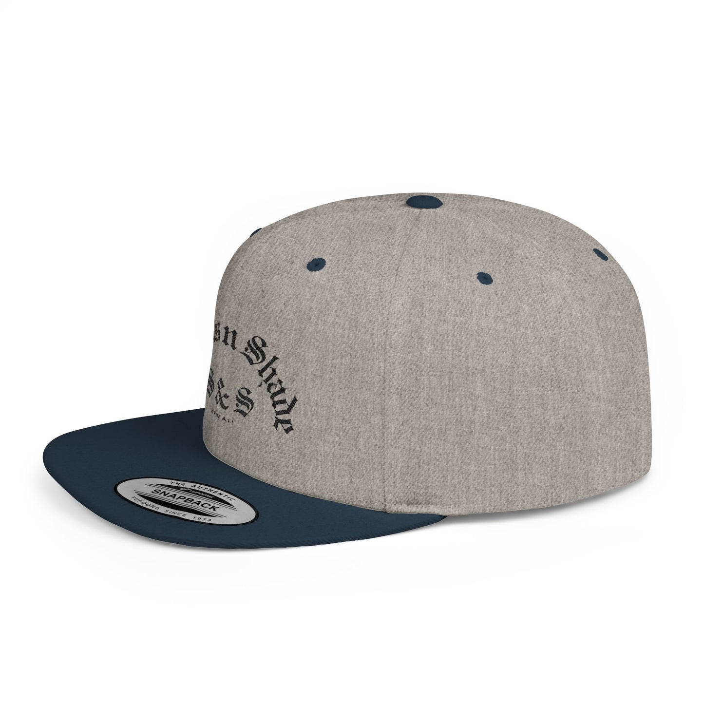 Old E S&S Embroidered Flat Bill Snapback Cap