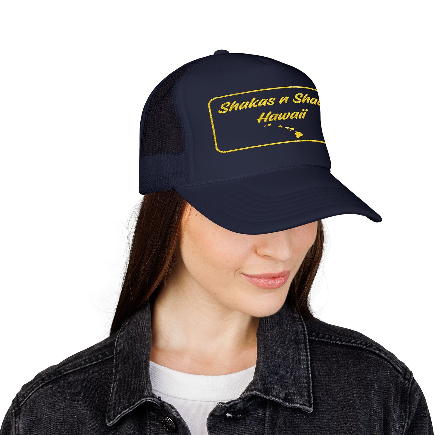 Shakas n Shade Outline Embroidered Foam Trucker Hat