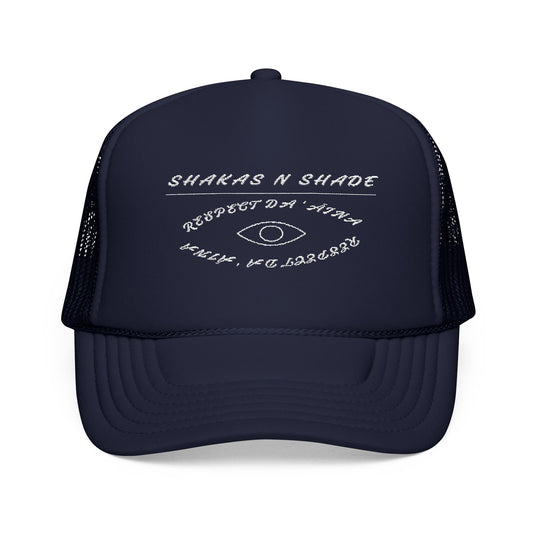Respect Da ʻĀina Embroidered Foam Trucker Hat