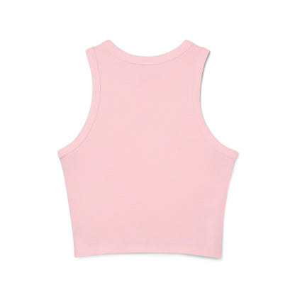 Made In Hawaii Handle With Aloha Women's Micro Rib Racer Tank Top