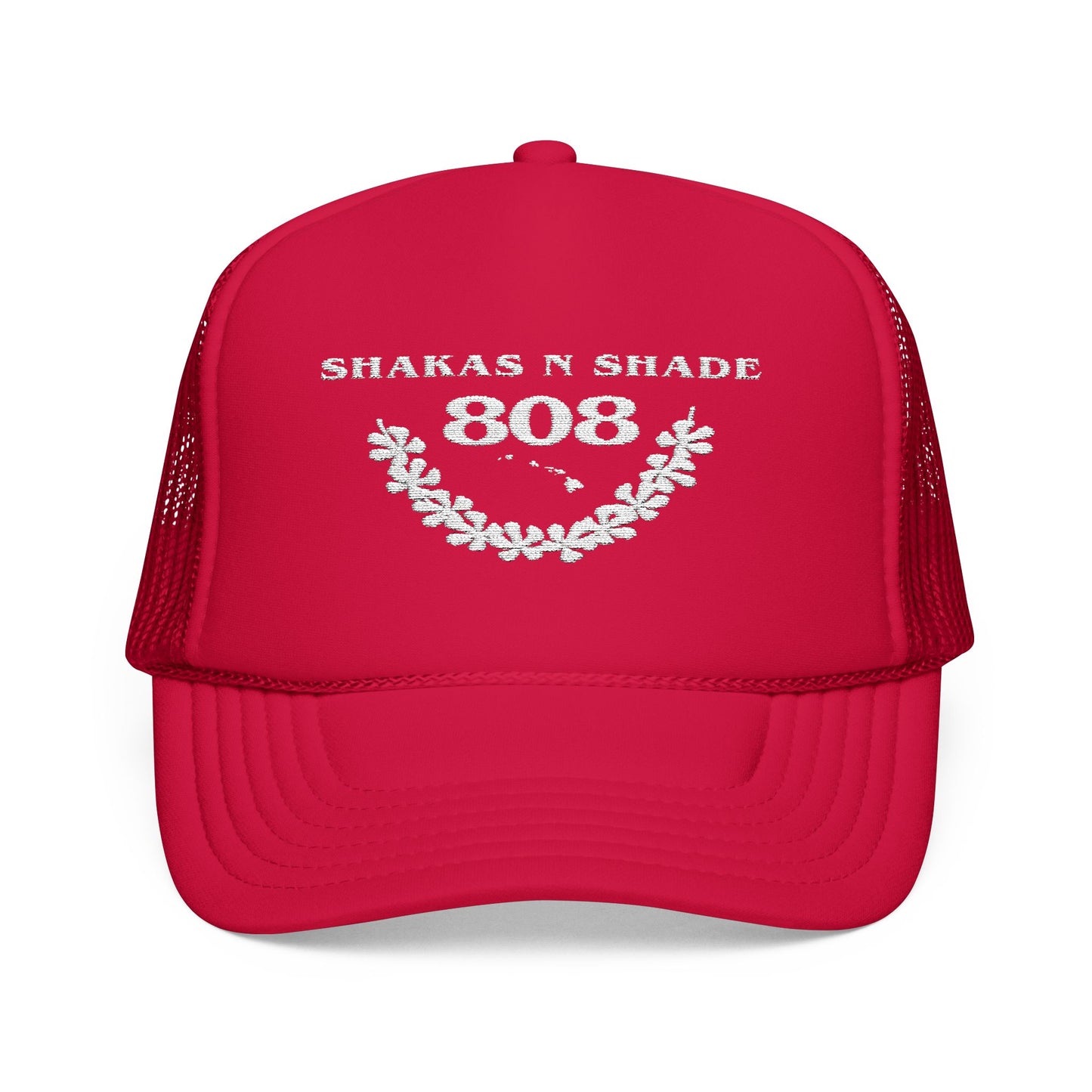 Shakas n Shade 808 Embroidered Foam Trucker Hat