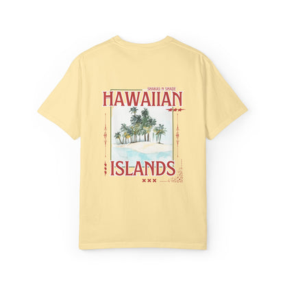 Hawaiian Island Watercolor T-Shirt