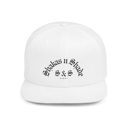 Old E S&S Embroidered Flat Bill Snapback Cap