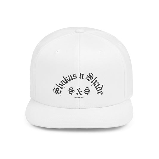 Old E S&S Embroidered Flat Bill Snapback Cap
