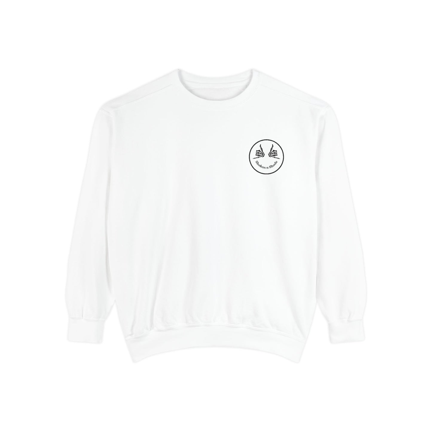 Shakas n Shade Embroidered Crew Neck Womens Sweatshirt