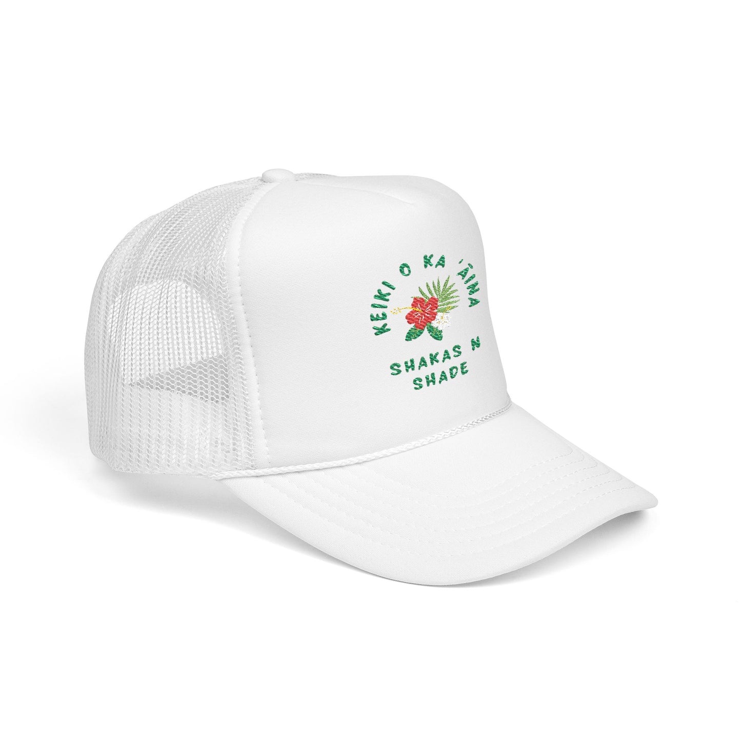Keiki O Ka ʻĀina Embroidered Foam Trucker Hat