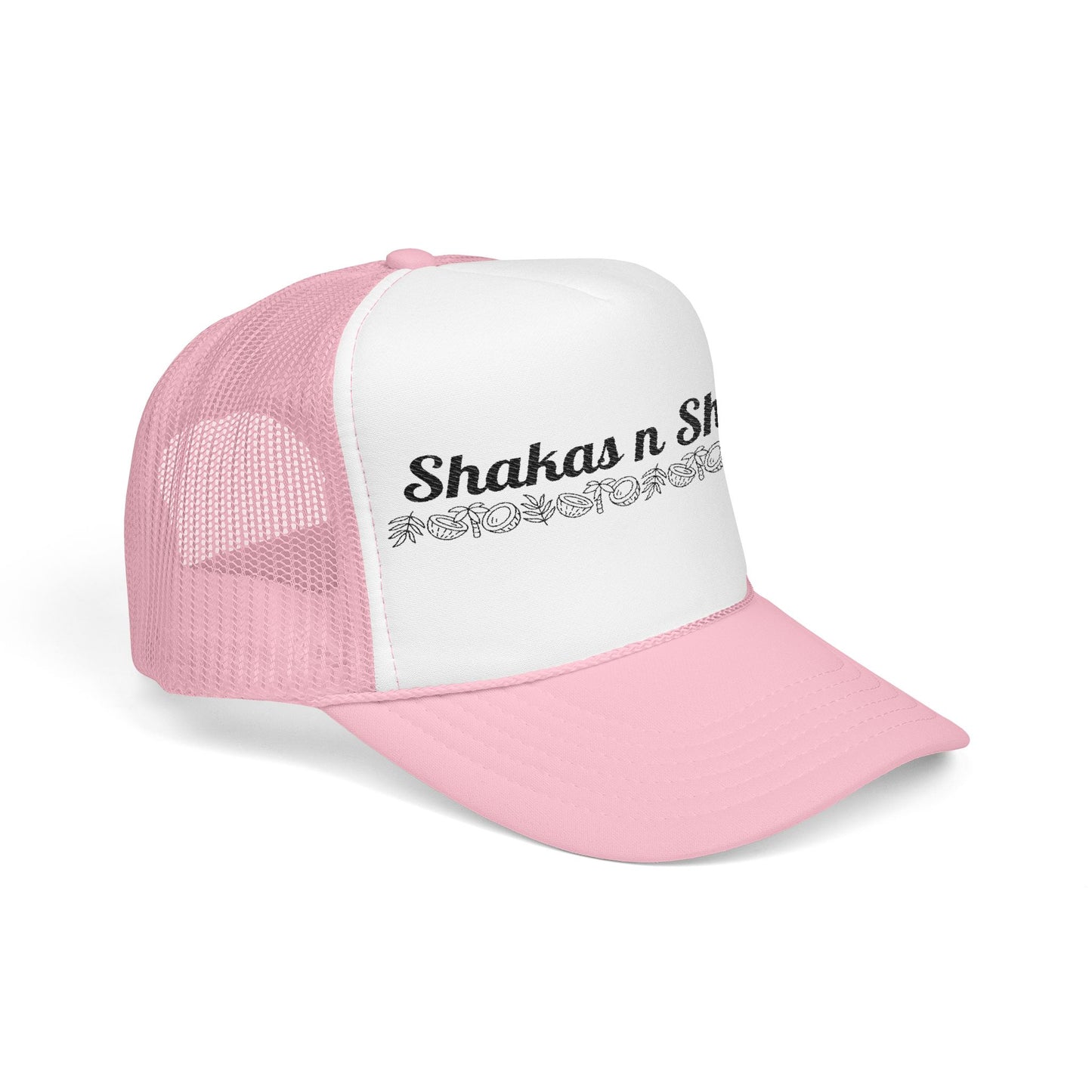 Shakas n Shade Tropical Embroidered Foam Trucker Hat