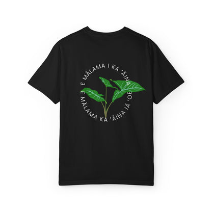 E mālama i ka ʻāina, e mālama ka ʻāina iā ʻoe (Care for the land, and the land will care for you) Mens T-Shirt