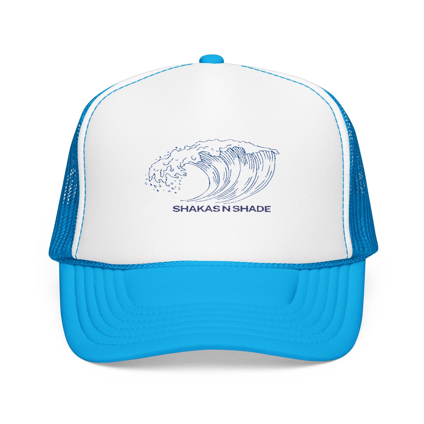 Shakas n Shade Wave Embroidered Foam Trucker Hat