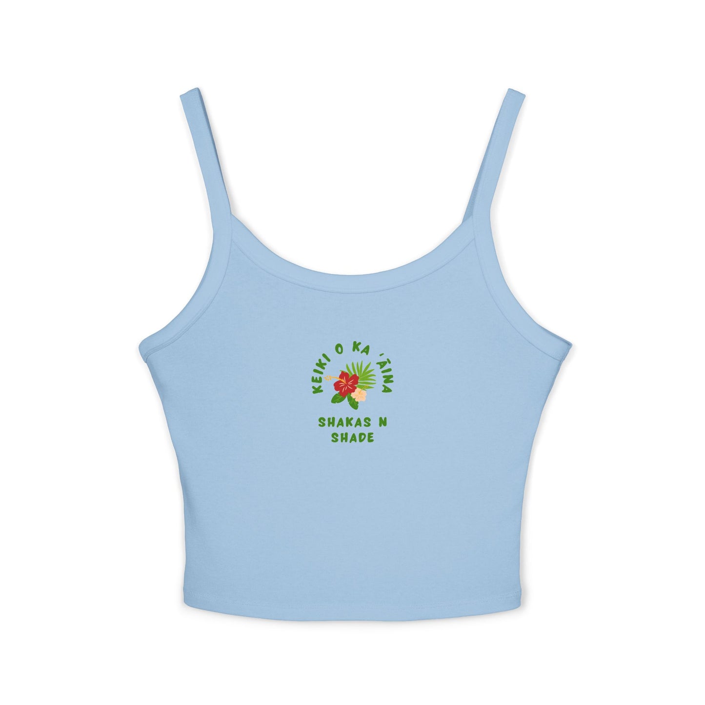 Keiki O Ka ʻĀina Women's Spaghetti Strap Tank Top