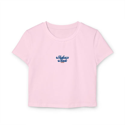 Retro Script Women's Baby Tee
