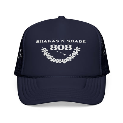 Shakas n Shade 808 Embroidered Foam Trucker Hat